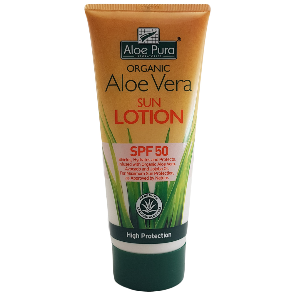 aloe vera sun lotion