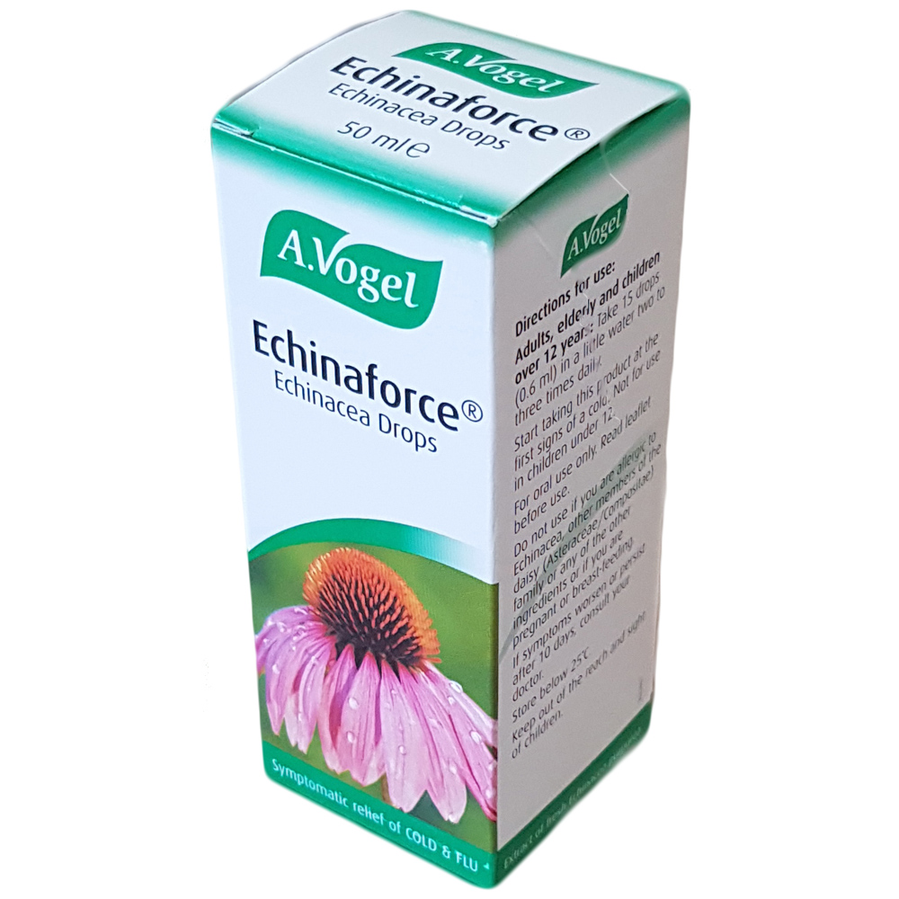 Echinacea Drops For Colds Flu From A Vogel Wwsm