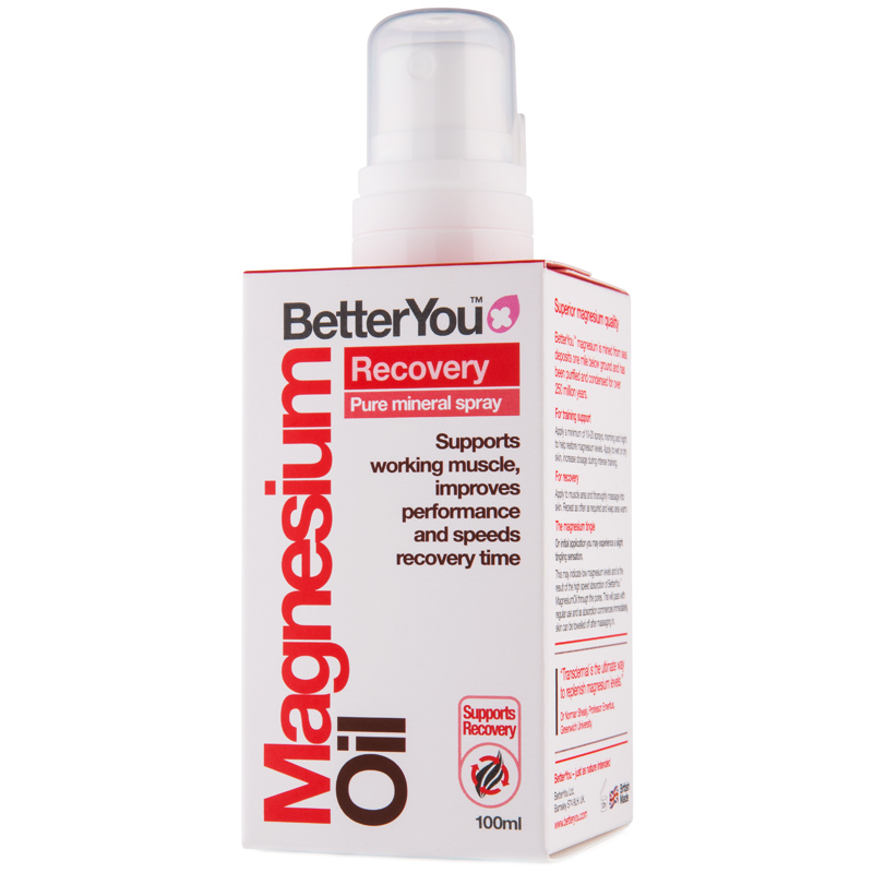 Better You Recovery Magnesium Oil Pure Mineral Spray 100ml