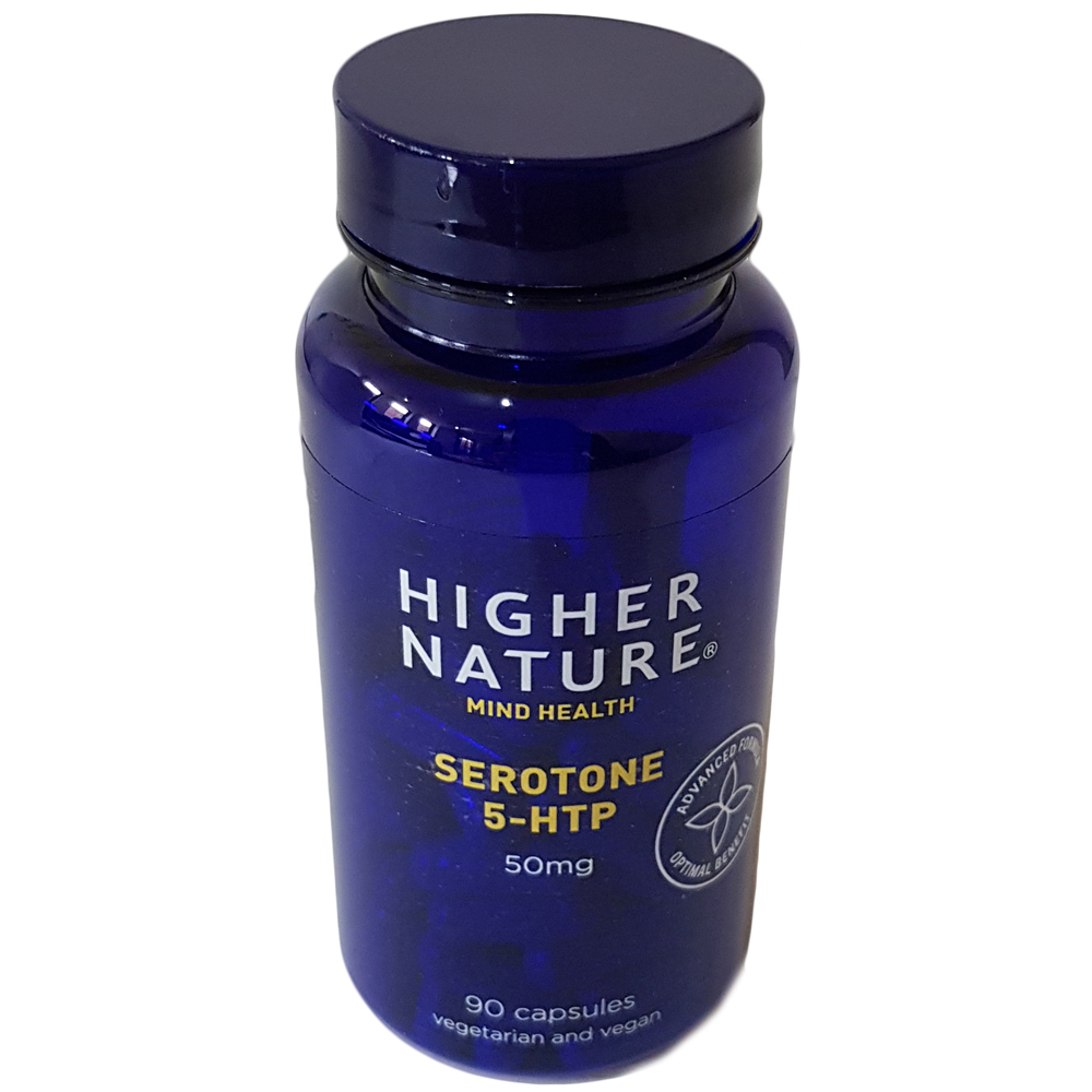 Higher Nature Serotone 5HTP Capsules eBay