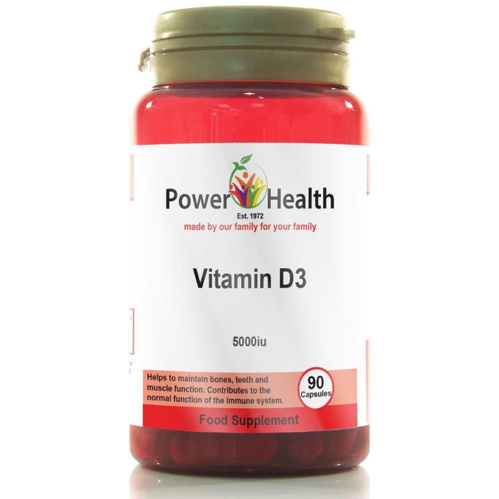 Power Health Vitamin D3 5000iu (125mg) 90 Capsules 5013007070285 eBay